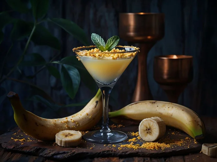 Duft x The Hatters Banana Daiquiri - My, Beverages, Alcoholic cocktail, Thoughts, Hookah, Hookah Tobacco, Alcohol, Overview