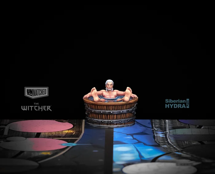 Unmatched: The Witcher - My, Painting miniatures, Miniature, Painting, Witcher, Board games, Tabletop role-playing games, Painting, Figurines, Longpost