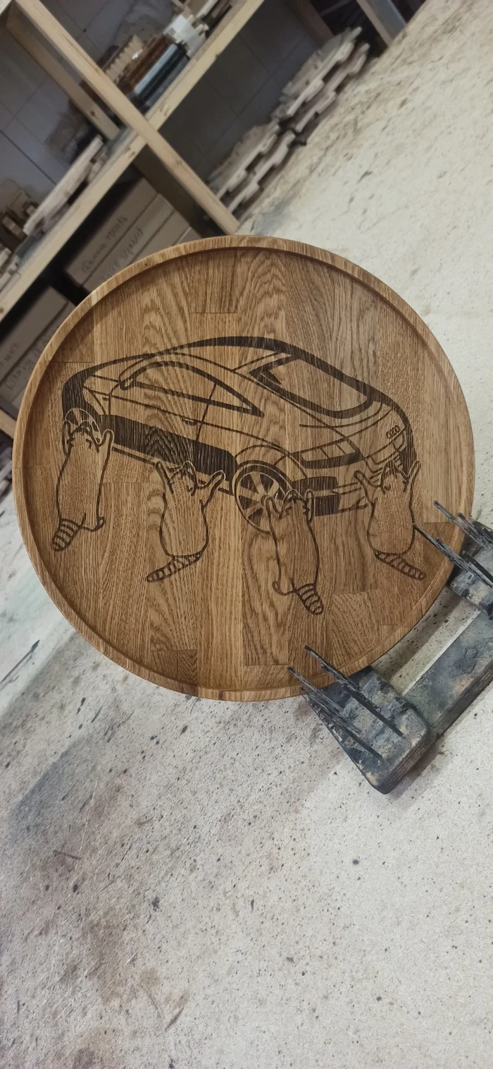 I've been posting my work for a month. Day five. Engravings. - My, Laser engraving, CNC, Engraving, Woodworking, Longpost