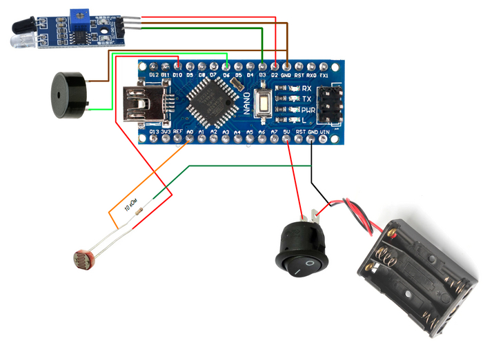 Схема подключений