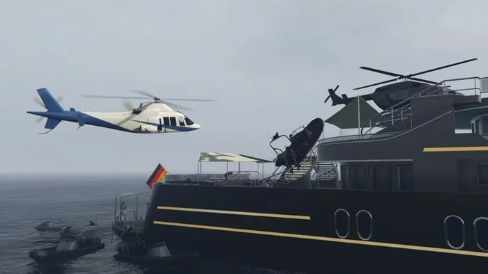 When friends set up a meeting on a yacht - Gta 6, Gta, Rockstar