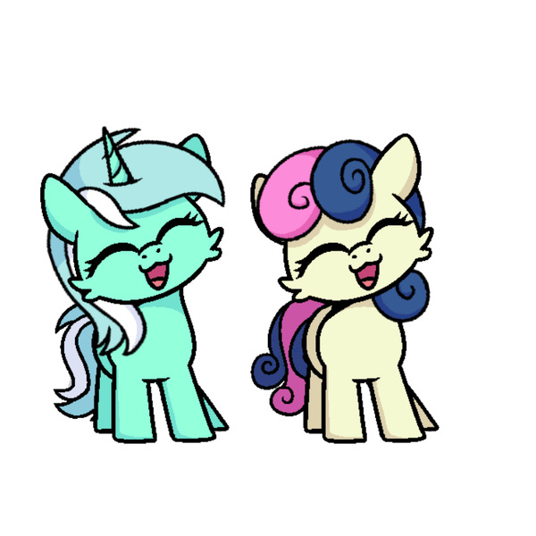  My Little Pony, Lyra Heartstrings, Bon Bon, 