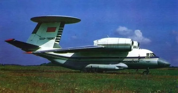 An-71 AWACS and control aircraft - An-71, KB Antonov, Made in USSR, Drlo, Military aviation, Longpost