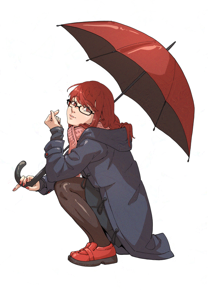 Sumire , , Anime Art, Persona, Persona 5, Kasumi Yoshizawa, , Game Art, ,  , , , Chuckuddin