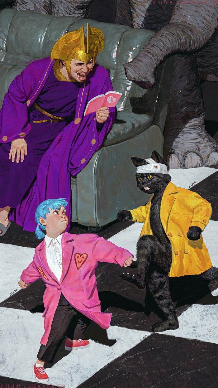 Арт от Zezhou Chen