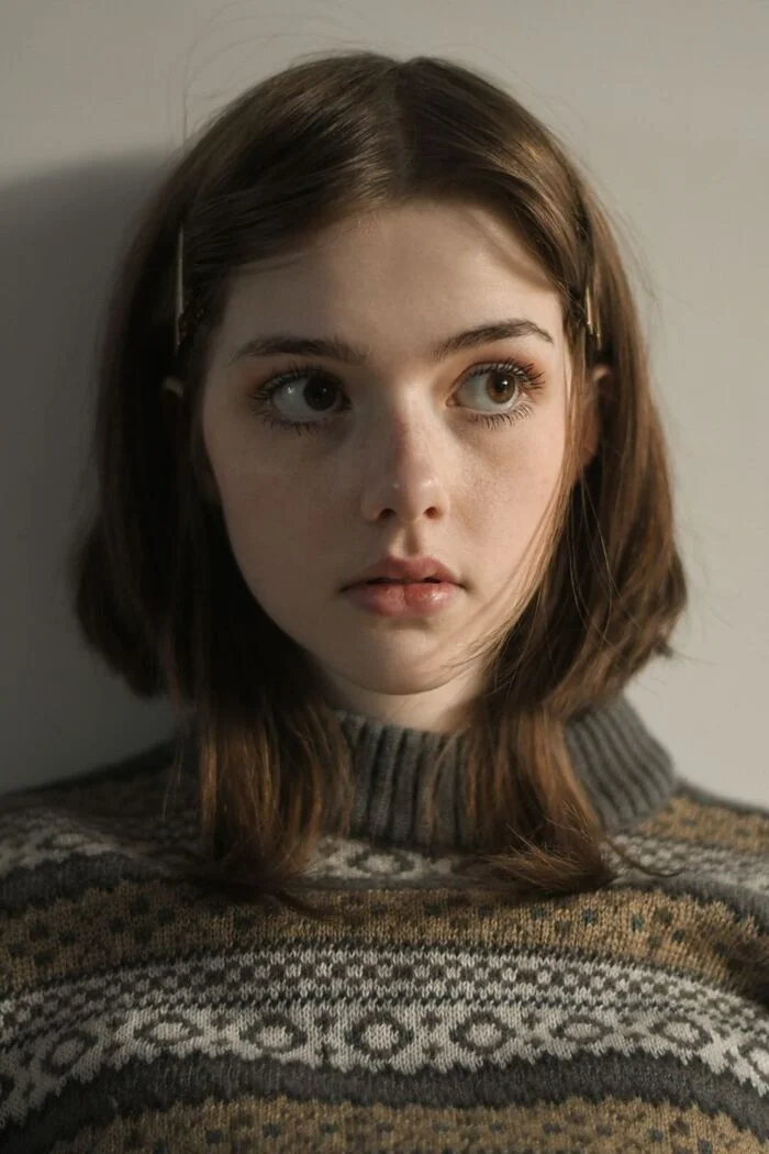 Big-eyed - Girls, The photo