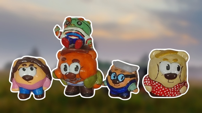 Семья Кулибиных и Робогозин из Кибердеревни