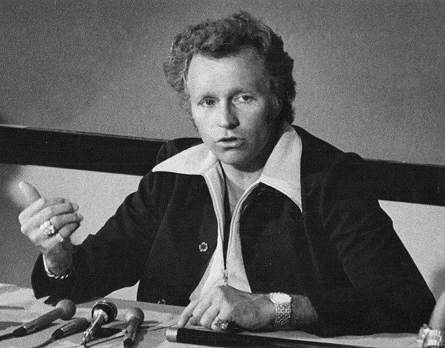 Ивел Книвел даёт интервью примерно в 1974 году