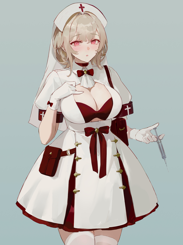 Vampire Nurse , , Anime Art, , Original Character, ,  , , Chowbie