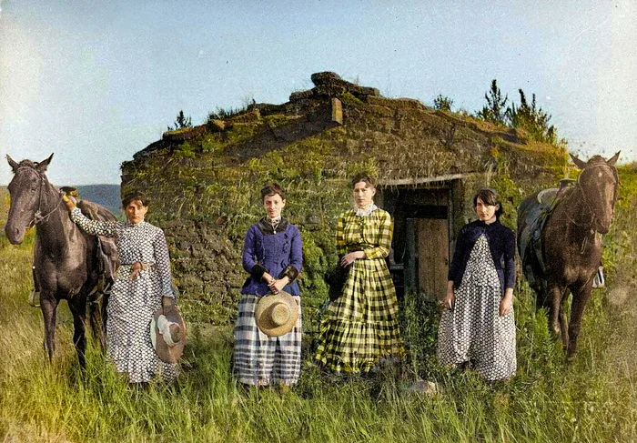 Уникальные исторические кадры, которые перенесут вас в прошлое. 20 раскрашенных фотографий из ХIX века. Часть V Историческое фото, Старое фото, Фотография, 19 век, Колоризация, Длиннопост