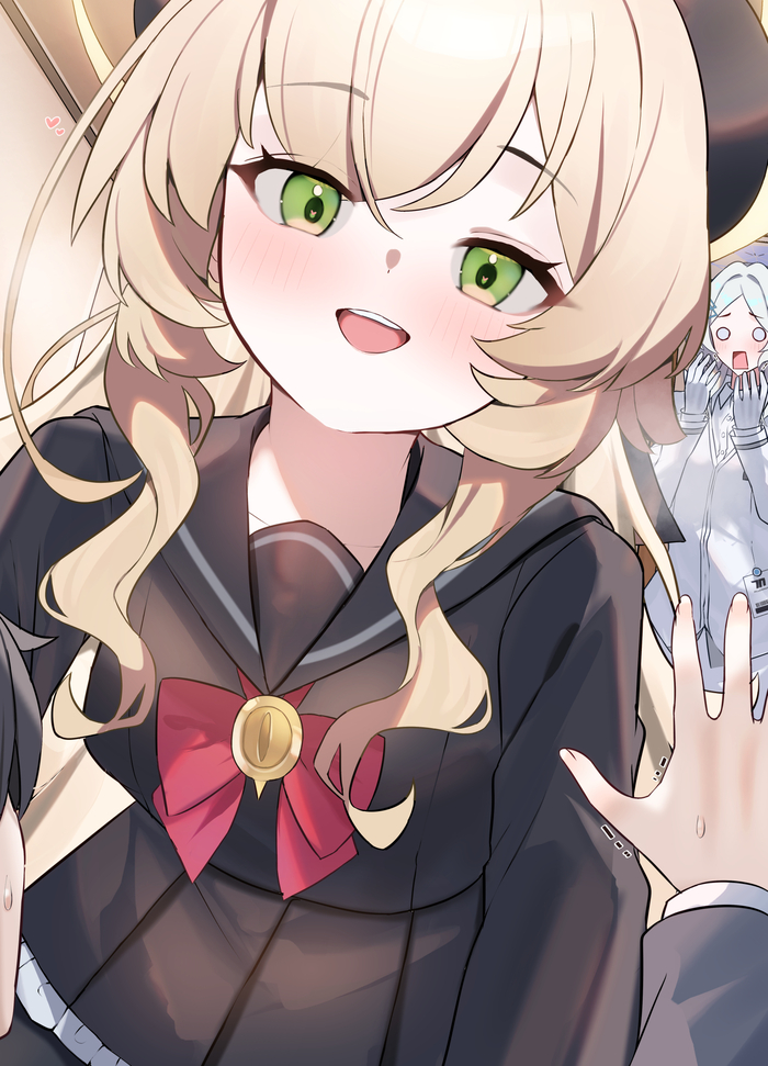   , Anime Art, Loli, Blue Archive, Professor Niyaniya