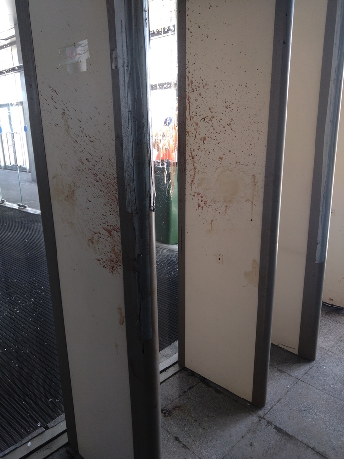 13 входная группа, рамки металлоискателя. отм. 0.000.