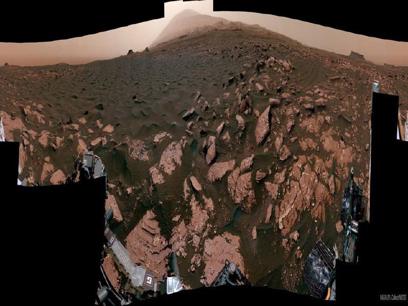 Древний пляж Марса: панорама от Curiosity раскрывает тайны красной планеты - Кросспостинг, Pikabu publish bot, NASA, Космос, Вселенная, Наука, Астрономия, Марс, Curiosity