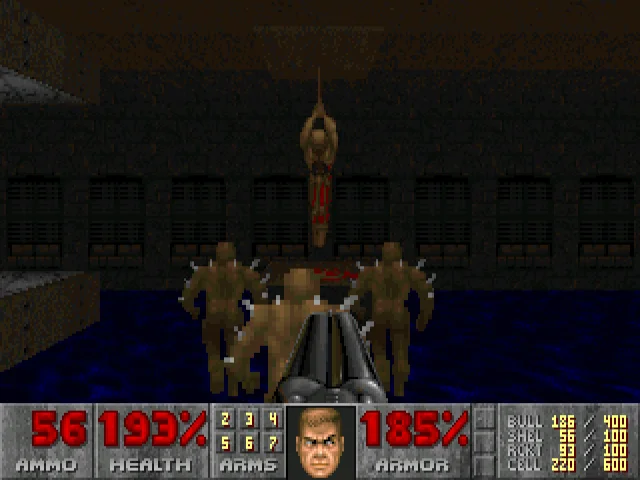 Doom II (Part 3) - My, 1994, Passing, Doom, ID Software, DOS games, Computer games, Games, Retro Games, Shooter, Fantasy, Longpost