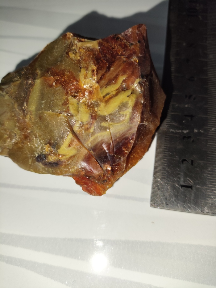 Внутри этого образования находятся частицы дерева.