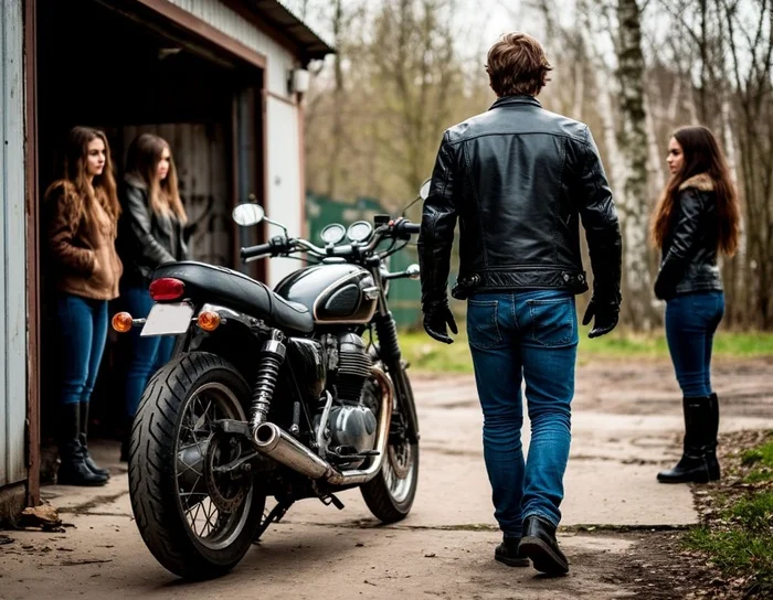 Заждались... Мужчины и женщины, Отношения, Мото, Мотоциклисты, Юмор, Девушки, Мотосезон, Длиннопост