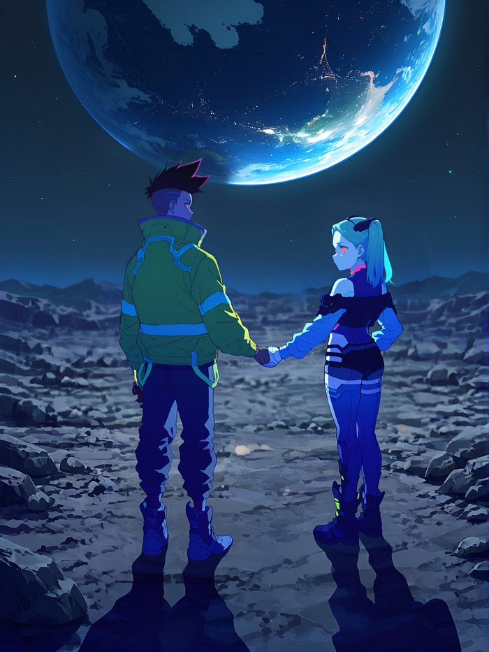      , , Cyberpunk: Edgerunners, Rebecca (Edgerunners), David Martinez