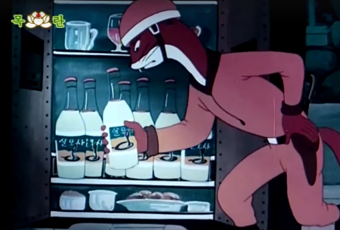 "Самогончик? Да точно" - говорит злодей-хорек