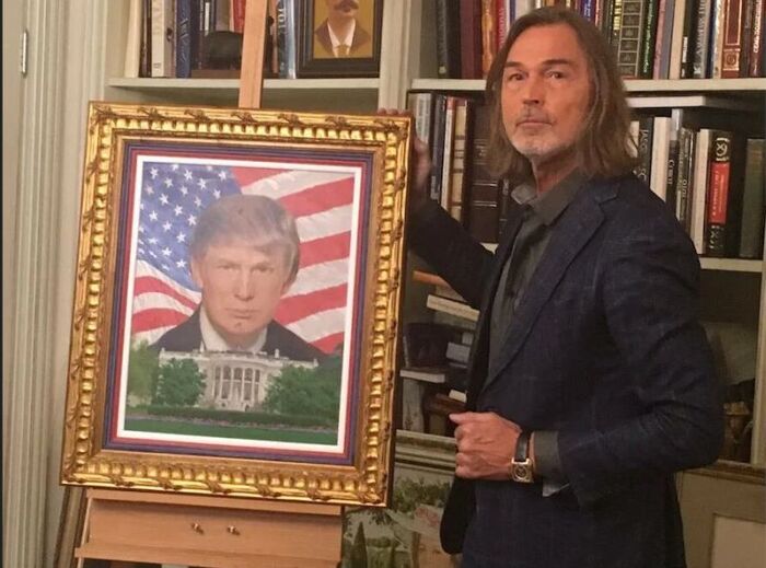 Эту картину подарили????