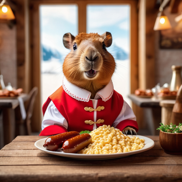 С Днем макарошек с сосисками!