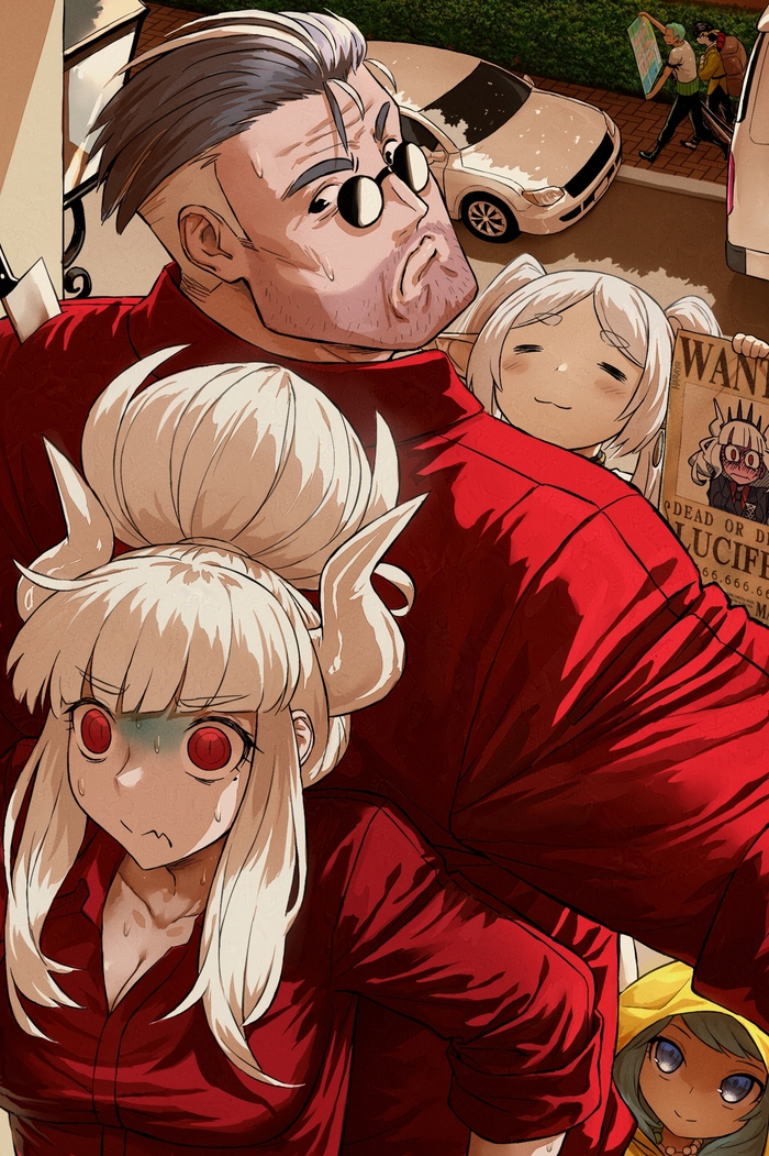  ?    , Anime Art, Frieren, Helltaker, , Roronoa zoro, One Piece, , Luce, Sousou no Frieren, Haraya manawari