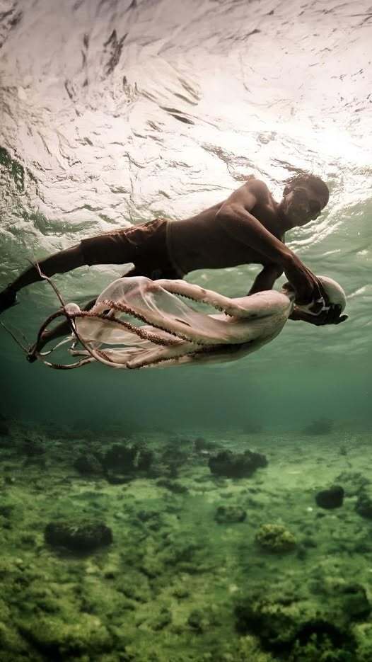 Народ Баджао племя которое адаптировалось к жизни под водой