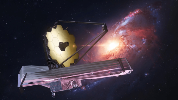 «Джеймс Уэбб» (James Webb Space Telescope, JWST) — космический телескоп, предназначенный для проведения инфракрасной астрономии 