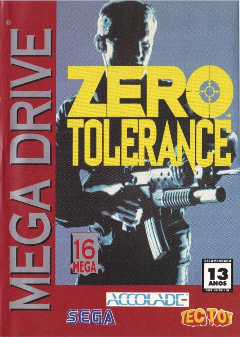Zero Tolerance. Sega -, Sega Mega Drive, Zero tolerance, , , , 