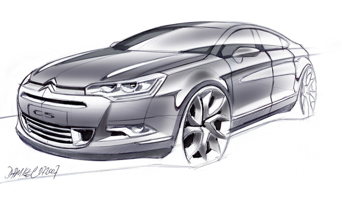 Скетч в период работы Домагоя Дукеча в Citroen.