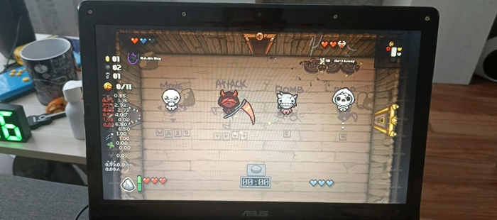 Ну а вот как оно выглядит на экране ноута.