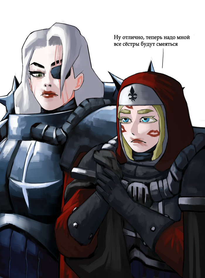      Warhammer 40k, , Wh humor, Adepta Sororitas,   