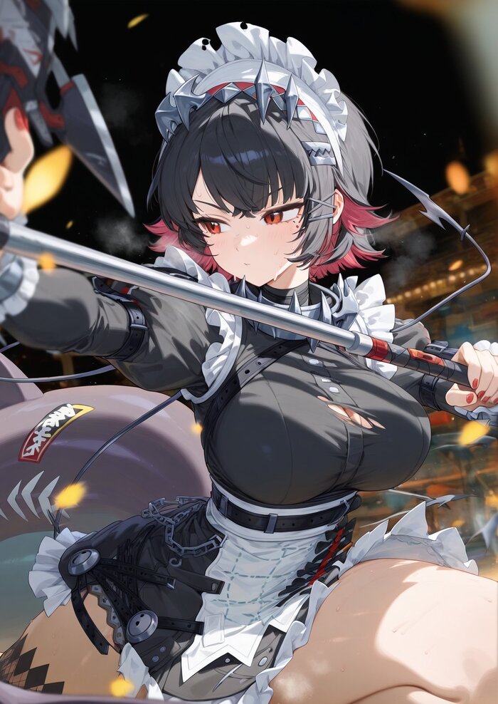  ! , , Anime Art,  , Zenless Zone Zero, Ellen Joe (zzz), , , Game Art, Jeje box