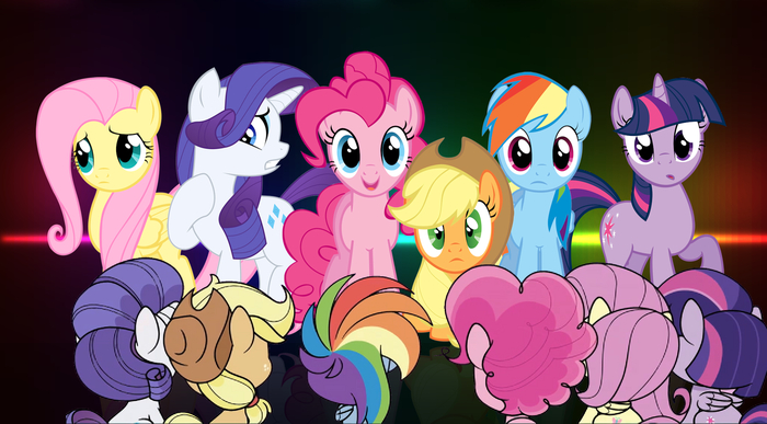     "Pony Life" My Little Pony, Rainbow Dash, Twilight Sparkle, Rarity, Fluttershy, Pony Life, 