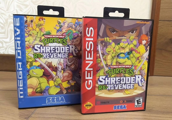 TMNT: Shreder's revenge. Sega -, ,  , Sega Mega Drive, 1 , , 