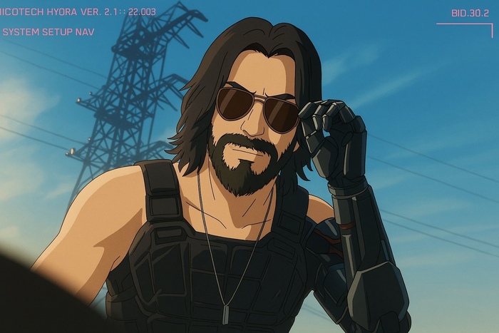 Cyberpunk 2077 - Studio Ghibli Cyberpunk 2077, Studio Ghibli,  ,  , 