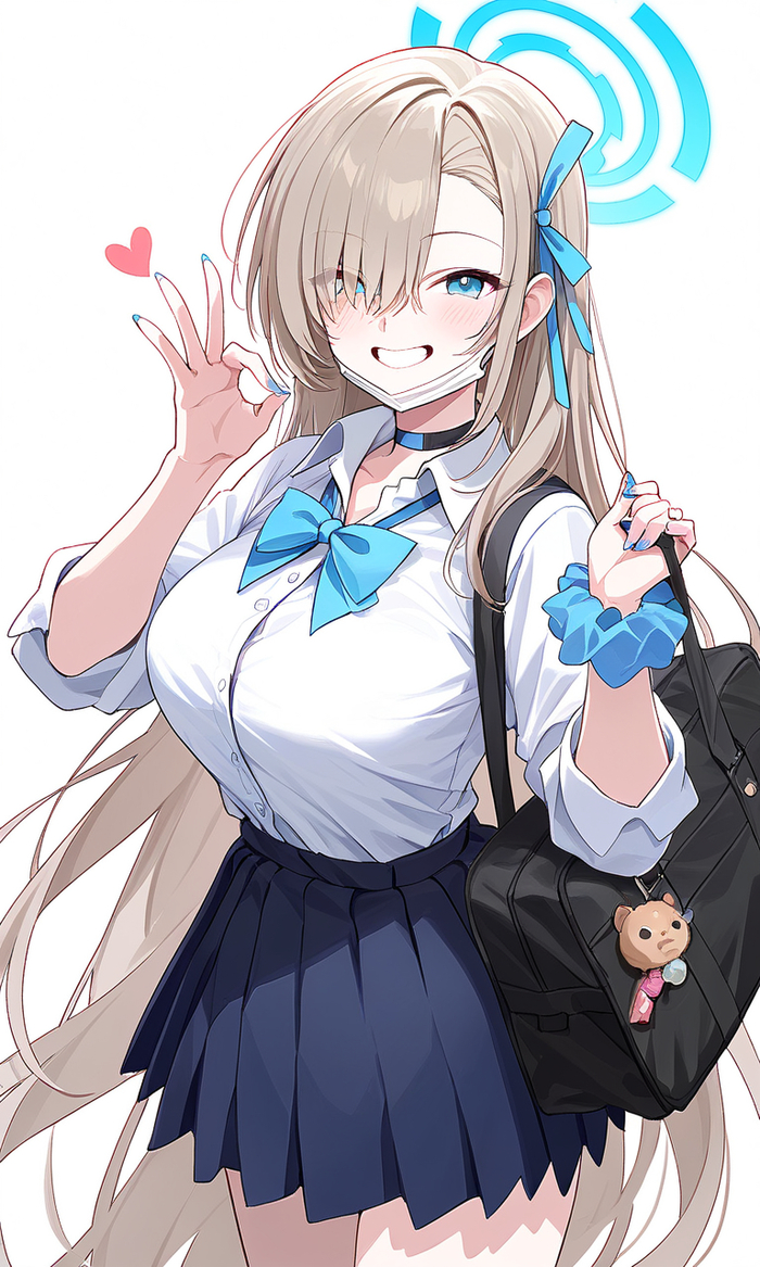 ? , Anime Art,  , Blue Archive, Ichinose Asuna