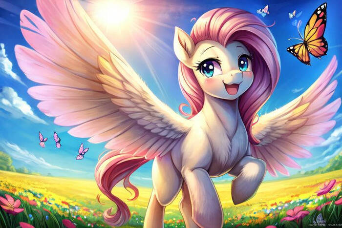    ... My Little Pony,  , Fluttershy, ,  