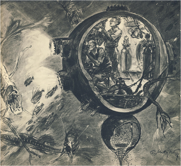    (Piccards Tauchkugel,  Theo Matejko, 1937 ).     :      . : 