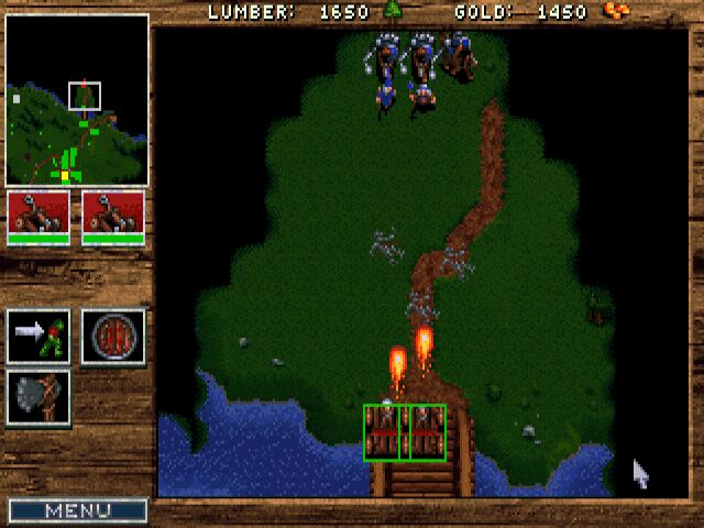 WarCraft: Orcs & Humans ( 2) 1994, , -, , Warcraft, Blizzard,   DOS,  , RTS, , 