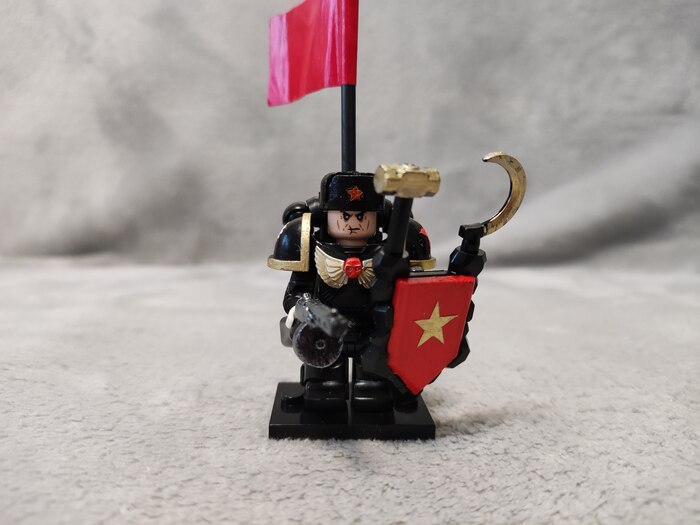 Soviet space marine Warhammer 40k, LEGO, Adeptus Astartes, Wh miniatures, , Wh humor, Moc, 