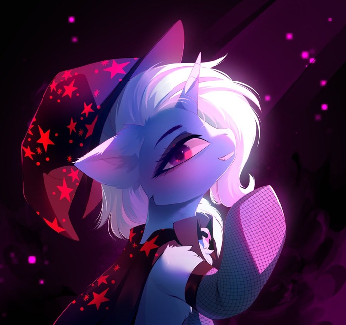  My Little Pony, Ponyart, Magnaluna, Trixie