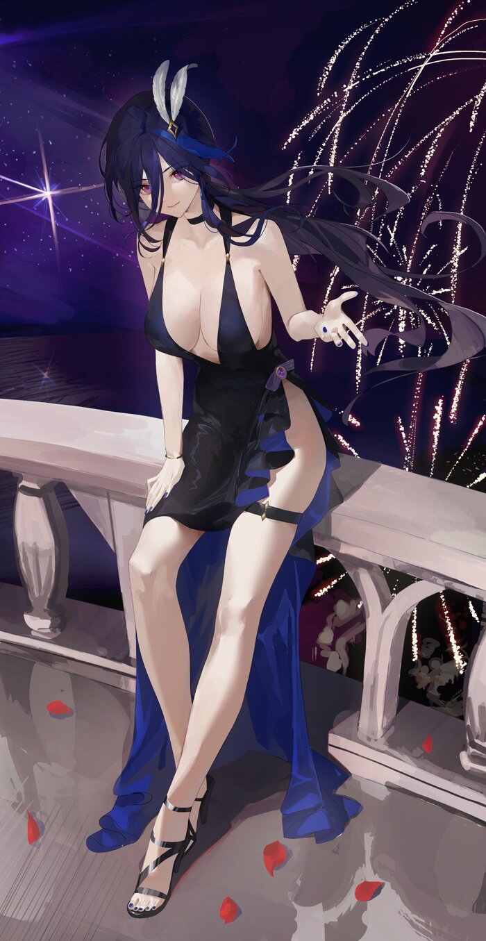 Clorinde Genshin Impact, , Anime Art, Clorinde (Genshin Impact)