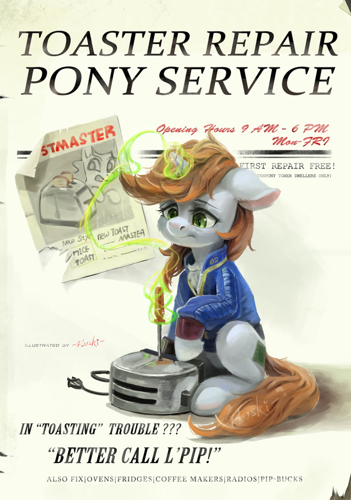  My Little Pony, Littlepip, Fallout: Equestria