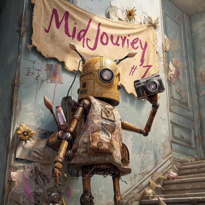 Картинка нарисована Midjourney 7