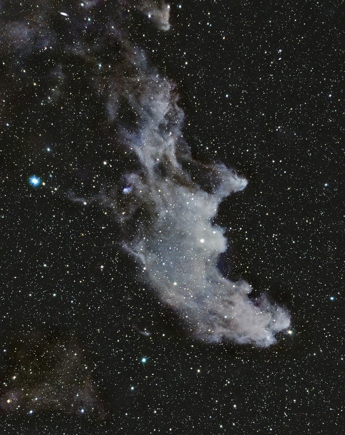 Первая съемка очень темного объекта.