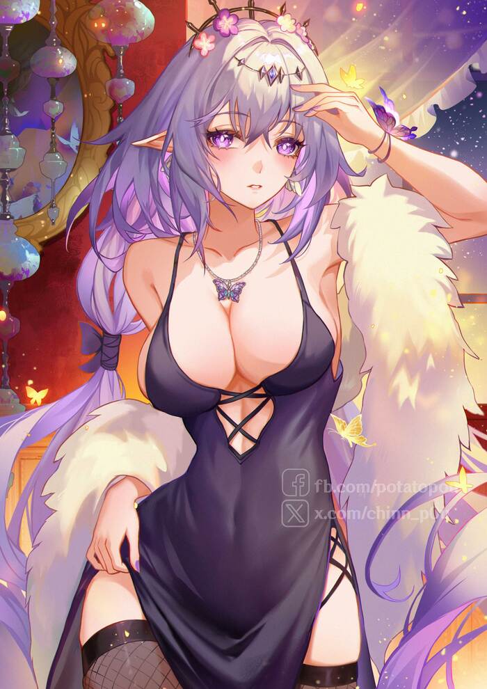 Castorice Anime Art, , Castorice (Honkai: Star Rail), Honkai: Star Rail
