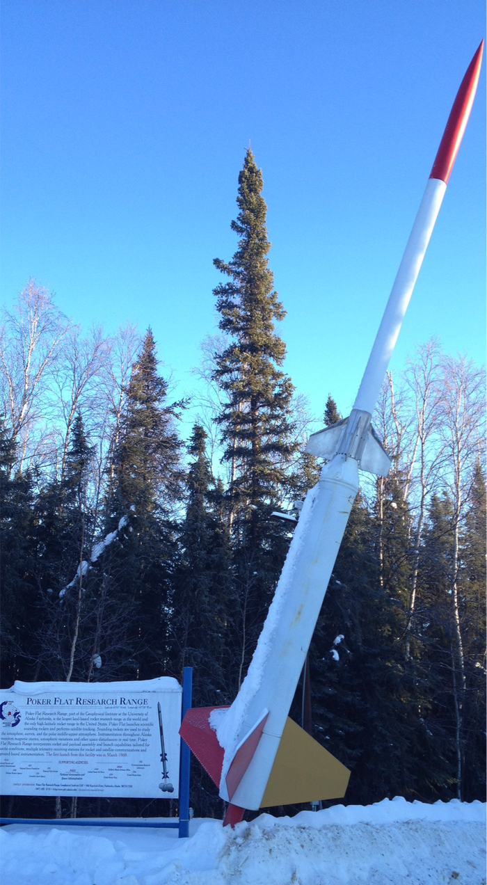 Poker Flat Research Range полигон в Аляске