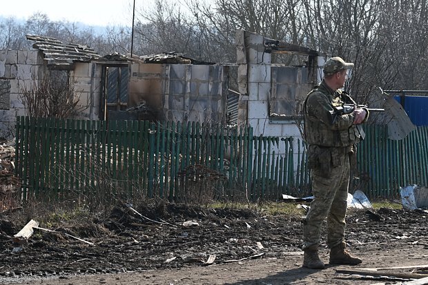 Российские военные освободили населенный пункт в Сумской области