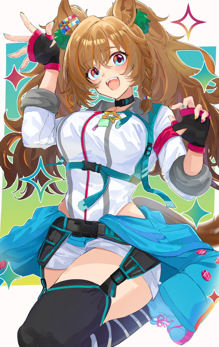 Blast Onepiece , Anime Art, Uma Musume Pretty Derby, Animal Ears, , Blast Onepiece