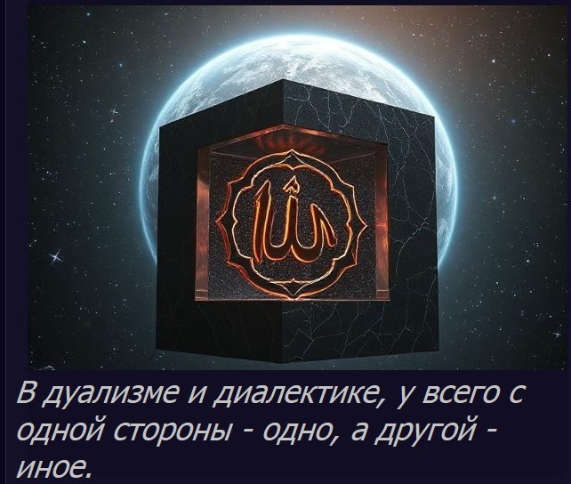 Иллюстрация линейно-нелинейного (статично-динамичного) состояния бинарного поля в количественно-качественной двойственности всего